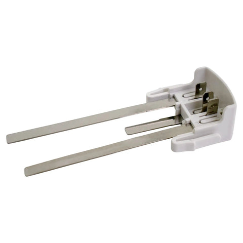 Water Level Sensor Replacement For Scotsman Ice Machines A39030021 SCA39030021 showing metal prongs and white housing