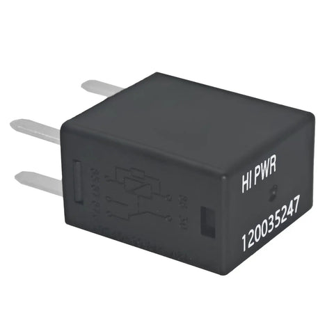 Pack Of 2 30 Amp OEM Watercraft Relay For 2007-2019 GTI GTX RXP RXT Spark Wake Models Replaces 278003828 And 278002822 Direct Factory Replacement High Current Marine Electrical Relay For Critical Systems black 30A relay with screw terminals