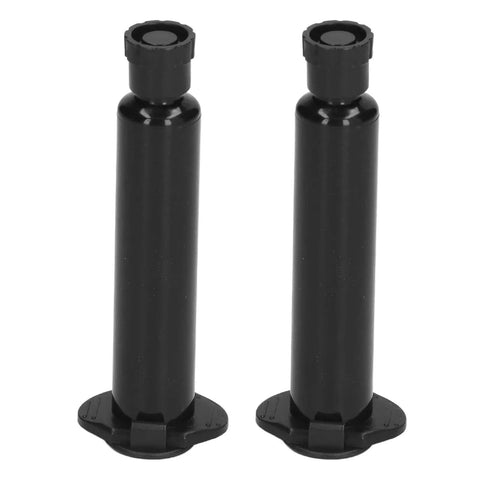 Two black 10cc bottles of Transparent Solder Mask Ink For PCB Repair And BGA Fixing, High Temp Curing Protective Coating, 550C resistant