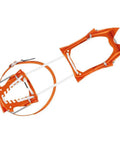 Leopard FL Flexlock Crampons For Ski Touring And Snow Approaches Ultra Lightweight Aluminum Build With Secure Flexlock System.