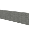 Heavy Duty Galvanized Gabion Wall Basket 236 X 11.8 X 59 Inch tough as nails welded steel cage for outdoor landscaping.