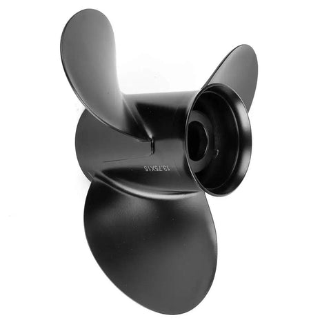 Aluminum Outboard Propeller 13 3 Quarter X 15 Pitch Three Blade Right Hand Rotation With 15 Spline Hub Kits Included