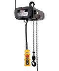 Heavy Duty 5 Ton Electric Hoist With 60 Foot Lift showing hoist mechanism and control pendant for easy operation.