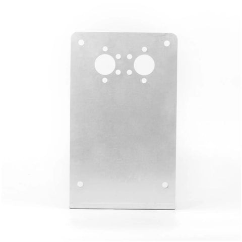 L Shaped Parking Heater Mounting Bracket For Diesel Heaters Like Webasto Eberspacher Airtronic No Fuss Install Floor Plate front view