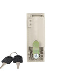Cam Lock Handle Concealed Pull Assembly For Locker Doors And Cabinets Industrial Hidden Latch Plastic Lock Hardware Durable