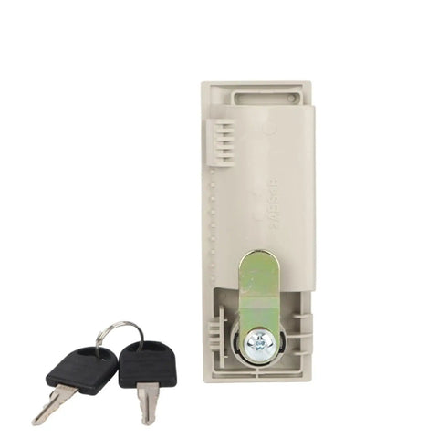 Cam Lock Handle Concealed Pull Assembly For Locker Doors And Cabinets Industrial Hidden Latch Plastic Lock Hardware Durable