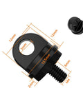 Straight Up M4 Hand Screw Made From Genuine Stainless Steel, 12mm wide, features a quick release system for drone gear.