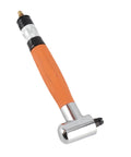 Lightweight Pneumatic Pencil Die Grinder Right Angle 90 Degrees Air Powered with orange grip handle and chrome finish.