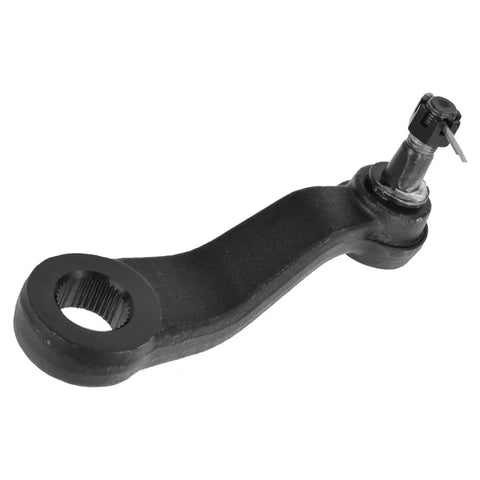 Heavy Duty Front Steering Kit With Idler Arm And Pitman Arm Bracket Assembly close-up of black idler arm for improved handling and suspension links.