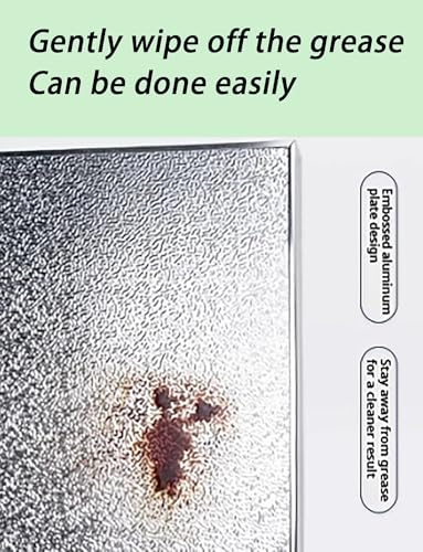 Heat Resistant Insulation Panel For Kitchen Appliances A Tough High Temperature Shield For Oven Stove Microwave And Refrigerator Durable Thermal Barrier With Easy Clean Surface showing easy-to-clean aluminum surface