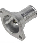 Straight Up Reliable Engine Coolant Outlet Flange For Toyota Tacoma shiny metal flange with direct fit for four-cylinder engines.