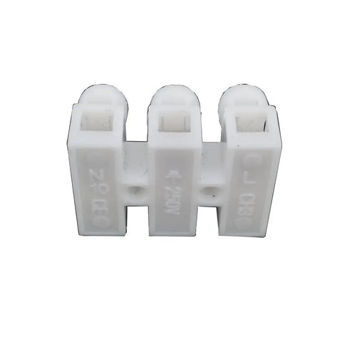 60 Pcs 3P CH3 Quick Connector Spring Wire Terminal Block For LED Light Bar Connection Spring Cable Clamp 3 Way Splice 10A 0.4mm To 2mm Wire Range