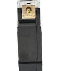 Front view of THQB1120 Miniature Single-Pole Circuit Breaker 20A 120/240VAC 10kAIC Thermal-Magnetic Trip Bolt-On Mount for residential use