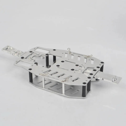 Aluminum RC Frame Chassis Kit For E Revo Slash 4WD Summit VXL 4x4 1 16 Scale Upgraded Durable Car Frame Parts showing CNC machined structure