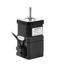 Hanpose 42HS40-YC-PD 12V NEMA17 permanent magnet brake stepper motor with 4 leads and shaft