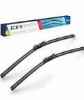 Top Shelf Replacement Windshield Wiper Blades For Chevy Silverado And Gmc Sierra 22 Plus 22 Inch heavy duty wiper blades in two pack.