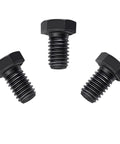 Torque Converter Bolts 3/8-16 By 5/8 Inch Pack Of 3 For TH350 TH400 Flex Plates, black steel bolts