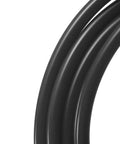 Close-up of Silicone Air Hose 4.5m 7mm OD 3mm ID for Car Marine Truck High Temperature Tubing, shown coiled and flexible.