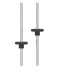 Tr3.5x0.609 Trapezoidal Lead Screw With Nylon Nut For 3D Printers, 0.609mm Pitch, 100mm Length, 304 Stainless Steel Linear Motion Part