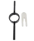 Motorcycle Fork Spring Compressor Kit With Aluminum Handles Radial Pin Spanner For Coil Spring Service, black tool and pin plate