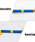 DIY Periscope Telescope Kit For Physics Experiments Portable Learning Tool with blue and yellow detachable lens