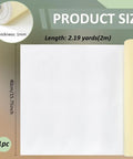White Self Adhesive Eva Foam Roll 78.7 X 15.7 Inches 1 Mm Thick Craft And Upholstery Padding with thickness and size details.