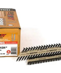 Framing Pneumatic Nails 1.5 Inch 1000 Count with Full Round Head and Smooth Shank, 35 Degree Paper Collated, Box and Strips