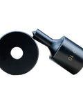 Hydraulic Round Hole Punch Die Set For CH-70 CH-60 Machines, durable replacement die for steel sheets, 10mm diameter.