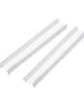 Top Rated 5000 Piece Plastic Tagging Gun Fasteners 0.5 Inch White Barbs That Lock Tight On Clothing And Retail Items Smooth Sailing With Wide Paddle Tips No Fuss Garment Label Refills in white plastic, ideal for apparel tagging.