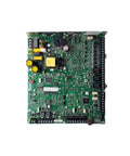 Six Eight Two Zero Fire Alarm Control Board Rock Solid Pro Grade Beefed Up Replacement Panel close-up view, green circuit board for commercial use.