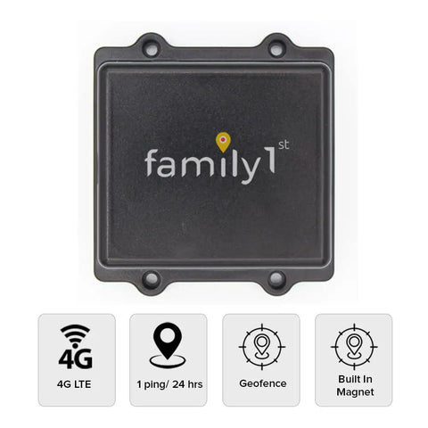 Premium GPS Vehicle And Asset Tracker Featuring Rock Solid Magnetic Mount for Trucks Boats Trailers and Vehicles, 4G LTE technology.
