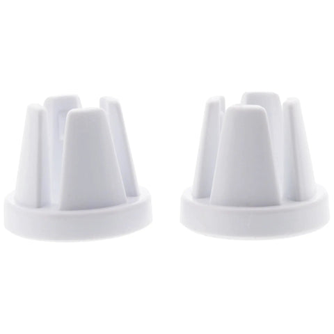 Durable Spool Cap For Sewing Machines 2 Pack Fits A Wide Range Of Sewing Machine Models And More Keeps Spools Aligned For Smooth Stitching Replacement For 1105 1116 1120 1130 1507 1725 1748 2009 2010 2250 2259 And More white plastic spool caps