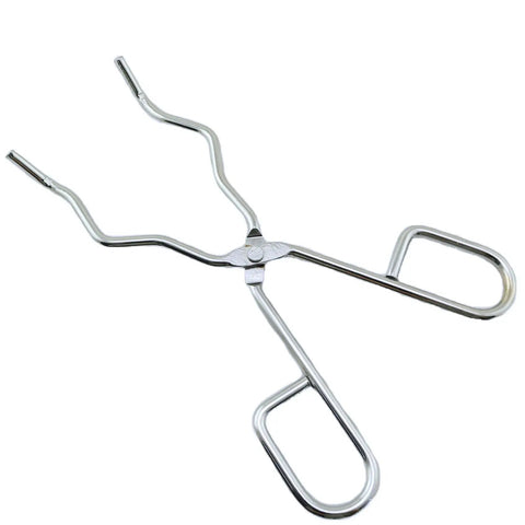 Stainless Steel Crucible Clamp 8 Inch Beaker Clamp For Laboratory Soldering And Heating Ceramics Tongs Durable Rustproof Grip 20cm Handle