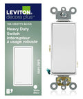 Decora Plus Rocker Single Pole AC Quiet Switch 15 Amp 120 To 277 Volt Commercial Grade Model 5691 2W White with packaging