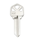 Single brass key blank for KW1 Kwikset KS1 KWI1 locks from Brass Key Blanks Pack Of 100 For KW1 Kwikset KS1 KWI1 Locks