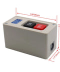 Heavy Duty 3 Phase On Off Push Button Switch With Self Locking Power For 380V And 220V 30A Motors Pumps And CNC Machines Industrial Motor Starter 3 Pole 3 Phase BMBSP 330 TBSP 330 with dimensions