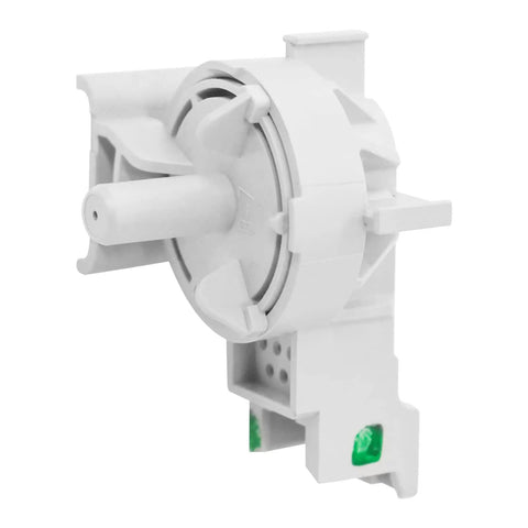 White plastic Washer Water Level Pressure Switch Replacement for home laundry, compatible with W10448876 VP AP6021553 2312075 PS11754877.