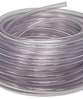 Badass Flexible Unreinforced Pvc Food Grade Clear Vinyl Tubing Fifty Feet Long Quarter Inch ID By Three Eighth OD in coil.