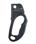 UIAA and CE Certified Hand Ascender for 8 to 13mm Rope Left Hand Black Pro Grade Climbing Gear with Rugged Stainless Steel Cam