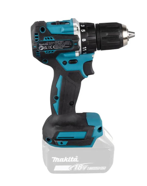 Heavy Duty 18V Brushless Cordless Drill Driver featuring 20 torque settings and a hard hittin 13mm keyless chuck.