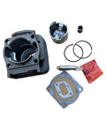 40mm Cylinder Kit Fit For 1E40F5 40F5 2 Stroke Trimmer Auger Piston Ring Bearing Gasket Roller Assembly Replacement For DIY Lawn Pros High Quality Replacement Parts For Durable Outdoor Use cylinder kit with piston, rings, gasket and bearing