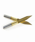 Precision 30 Degree Carbide PCB Engraving Bits With Sharp 0.2mm Tip V Groove Router Bit Set For High Speed Precision Machining and Detailed Carving On Hard Substrates.