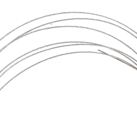 Diamond Wire Saw Blade 0.25mm Ultra Fine Cutting Tool For Tile Stone Marble Granite Ceramics Glass Replacement Wire With Minimal Material Loss 1 Meter Length Durable And Cuts Clean, curved wire close-up