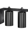 Gate Roller Guide 4-Inch Sliding Gate Roller With L-Bracket Universal Adjustable Heavy-Duty Sliding Gate Rollers For Sliding Doors Hardware Durable Steel Bracket Mounting System Compatible With Most Gate Styles