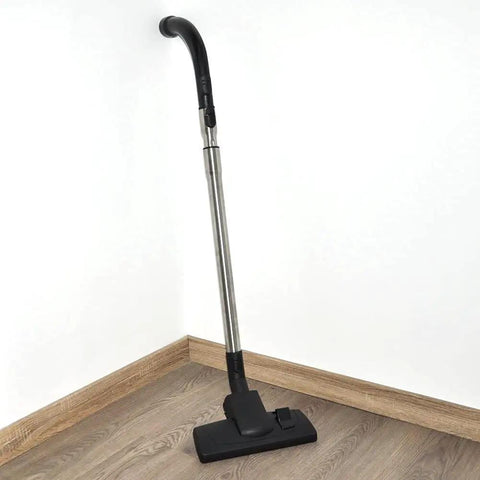 Miele Vacuum Extension Wand 35mm Stainless Steel Telescoping Tube For C1 C2 C3 Vacuums in a corner of room