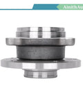 Front view of Wheel Bearing Hub Assembly 513253 Fits Audi A3 TT Q3 Beetle CC Eos Golf GTI Golf R Jetta Passat Tiguan OEM grade