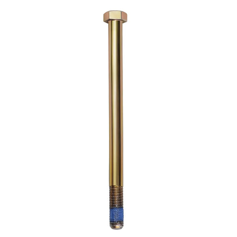 Heavy Duty Replacement Drive Clutch Mounting Bolt Fits Club Car Gas Golf Carts 1982 To Present 5 1/2 Inch Long 3 8 24 Left Hand Thread Matches Fe290 Fe350 in brass finish.