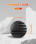 Image of 5.58cm diameter American Flag Wheel Center Caps 4 Pack For Cars 56mm Hub Caps Covers Waterproof And Rustproof Aluminum Rim Stickers.