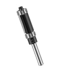 Top Tier 1 Inch Double Bearing Trimming Router Bit For Laminate And Woodworking Uses, High Strength Carbon Steel Cutter.