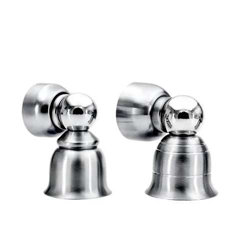 Stylish Stainless Steel Magnetic Door Stopper That Keeps Doors Securely Locked In Place For Homes And Offices Without Damage